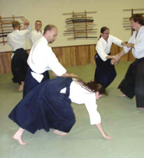 Randori at the Jiyushinkan