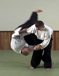 Koshi nage - A. Clark, tori & K. Slatoff, uke